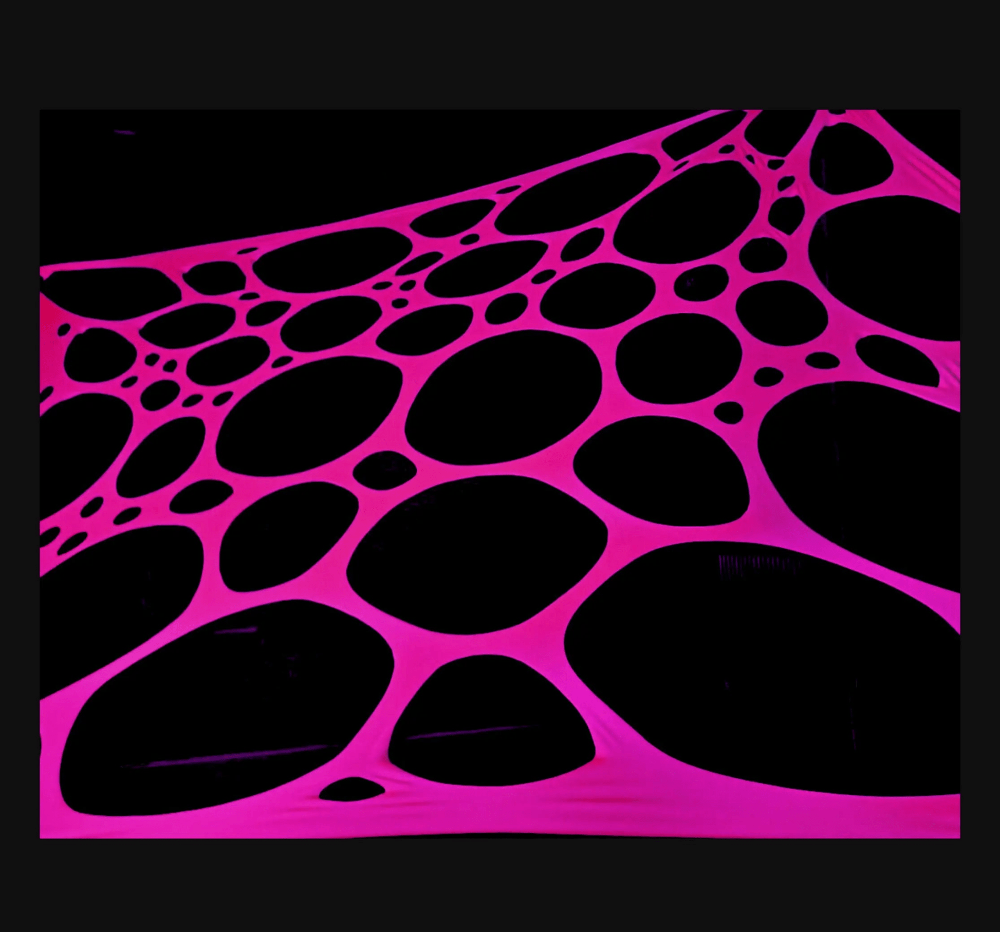 Uv reactive stretch pink neon  tapestry party  wall hanging decoration for events