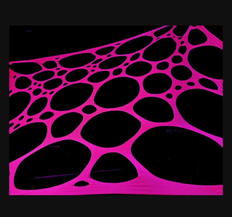 UV Neon 3 pack party Webbing Decoration - Lay-z-days Event's™UV Neon 3 pack party Webbing Decoration